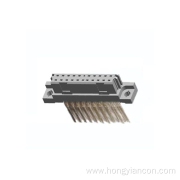 Vertical Female Type Press-Fit DIN 41612 Connector